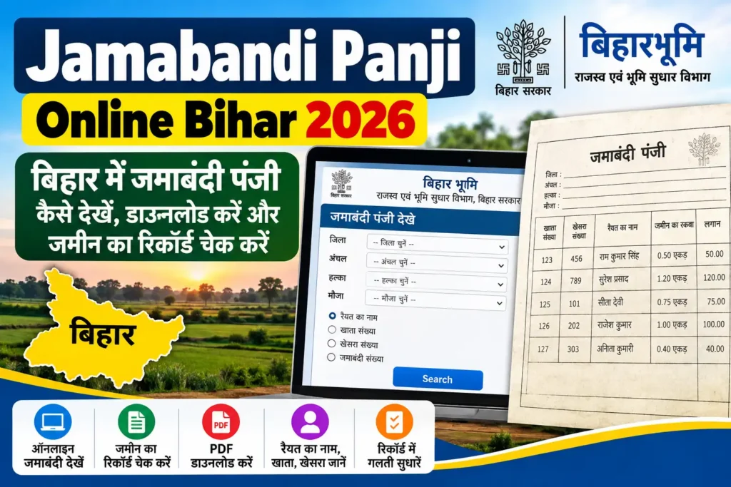 Online Jamabandi Panji