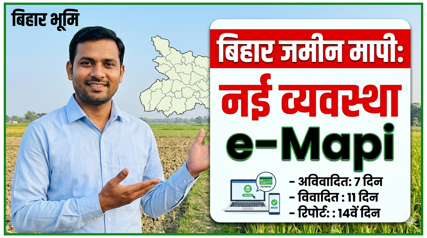 जमीन की मापी के लिए आवेदन कैसे करें 2026