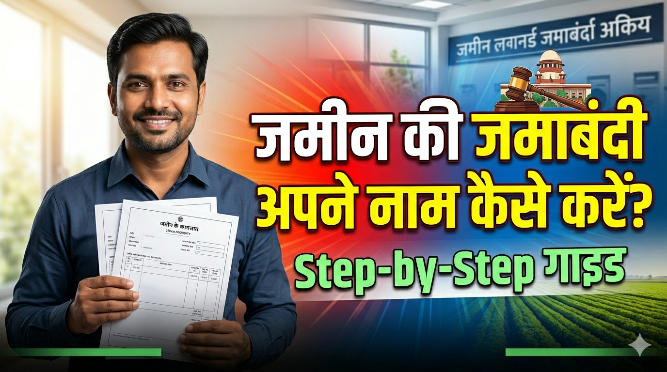 How to register land in your name?
