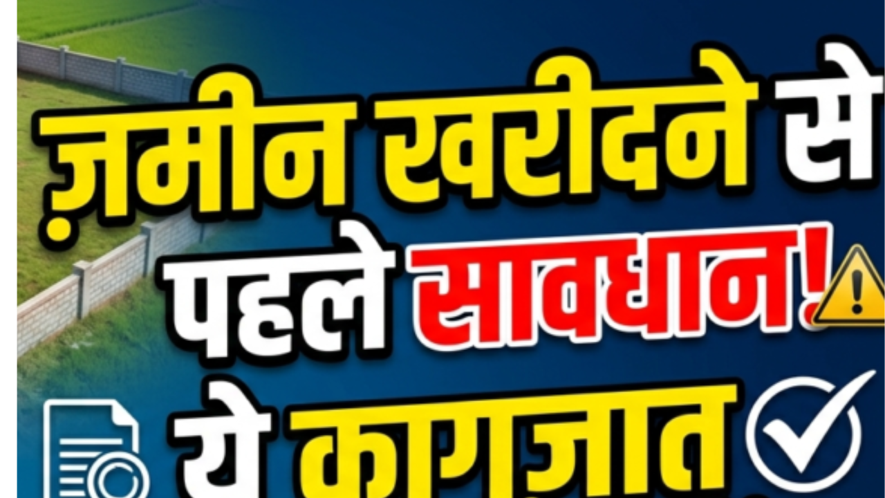 जमीन खरीदते समय क्या-क्या सावधानी रखनी चाहिए 2026