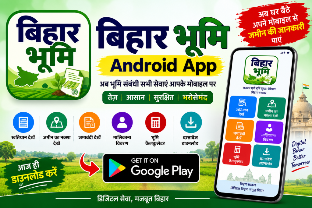 Install Bihar Bhumi App
